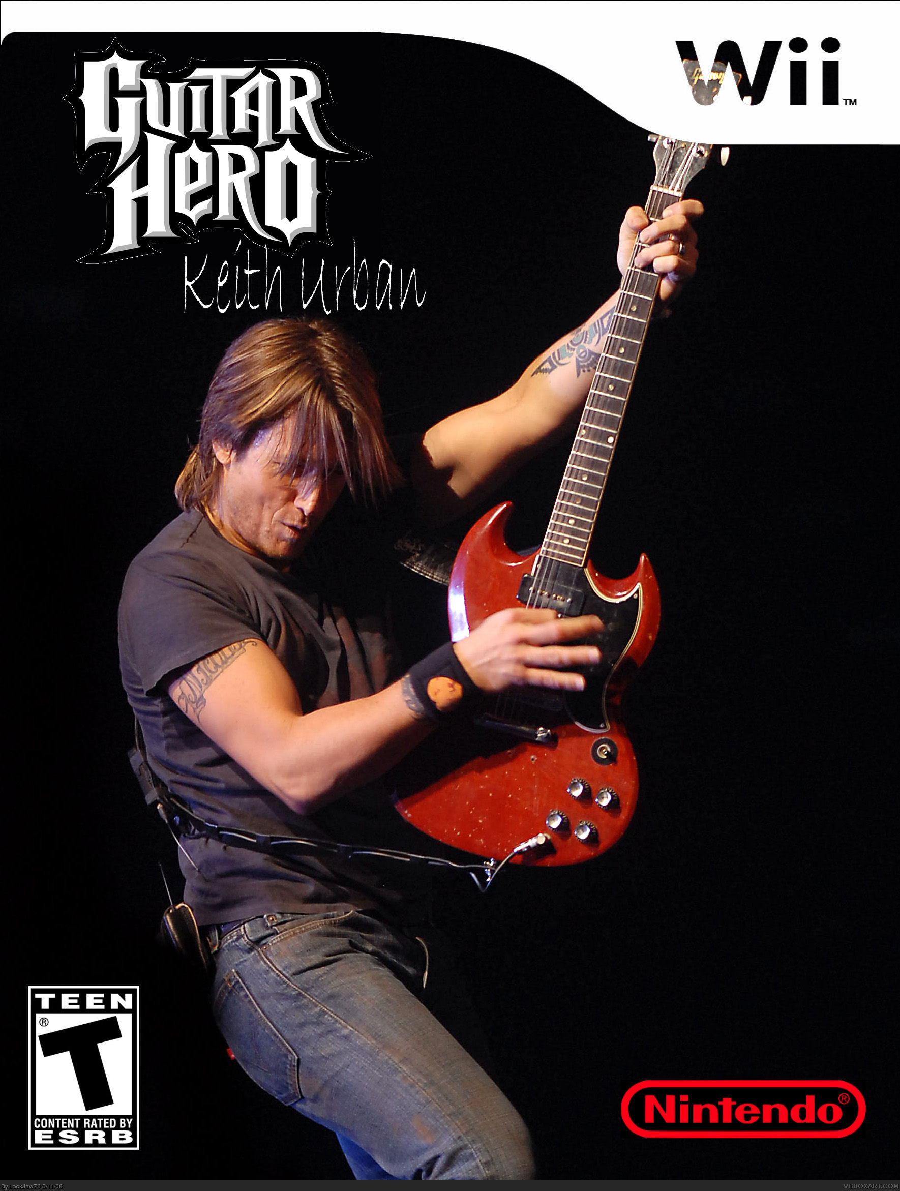 Guitar Hero: Keith Urban box cover