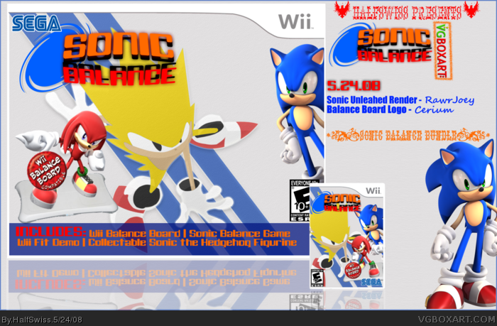 Sonic Balance box art cover