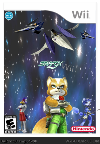 Star Fox Wii box cover