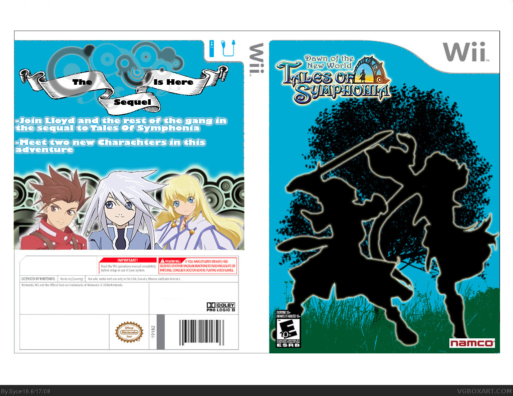 Tales of Symphonia: Dawn of the New World box cover