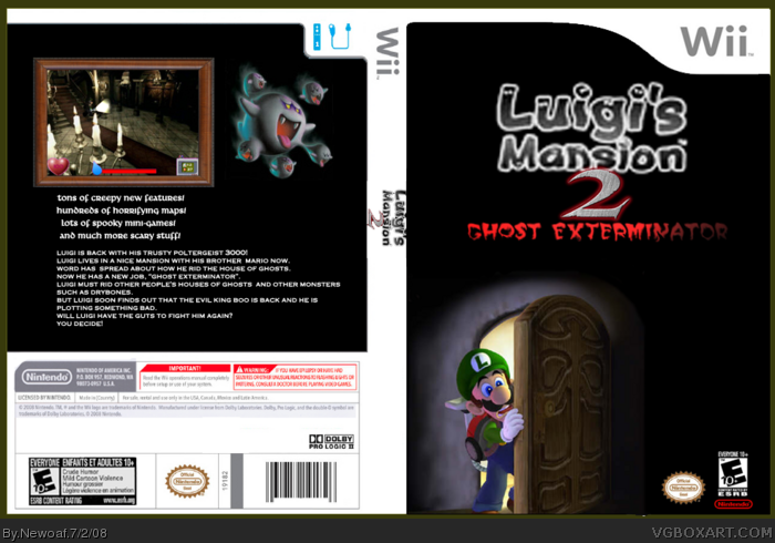 Luigi Mansion 2 Wii U Release