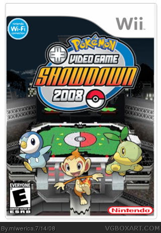 Pokemon Video Game Showdown box cover