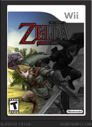 The Legend Of Zelda: Corruption box cover