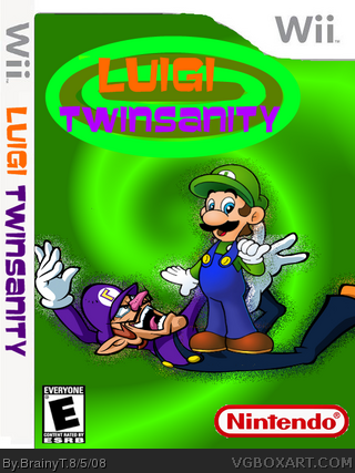 Luigi Twinsanity box cover