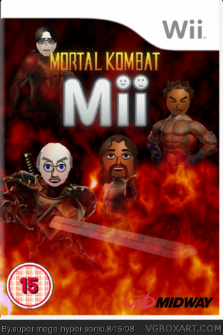 Mortal Kombat Mii box cover