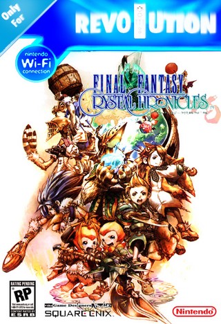 Final Fantasy: Crystal Chronicles Wii Box Art Cover by ebilpengjin