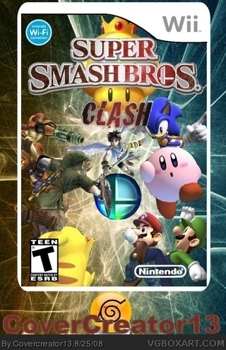 Super Smash Bros Clash box art cover