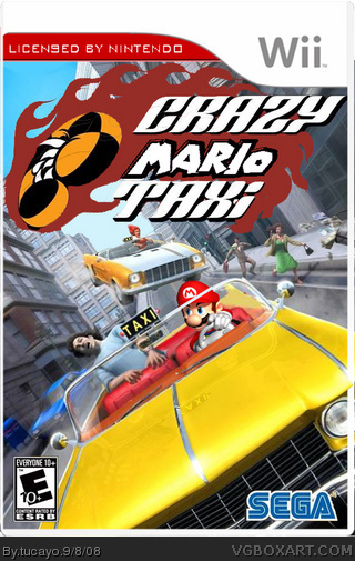 Crazy Mario Taxi box cover