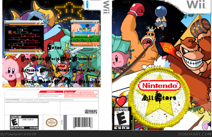 Nintendo-All Star's box art cover
