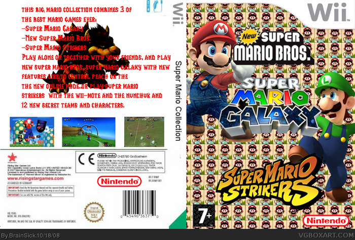 Super Mario Collection box art cover