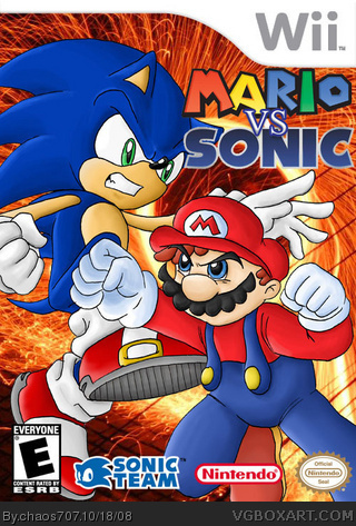 Mario Vs. Sonic box cover