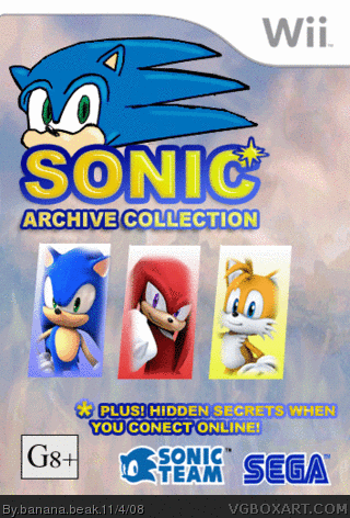 Sonic Archive Collection box cover