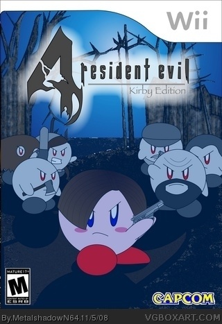 Resident Evil 4: Kirby Edition box art cover