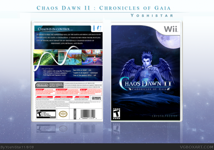 Chaos Dawn II : Chronicles of Gaia box art cover