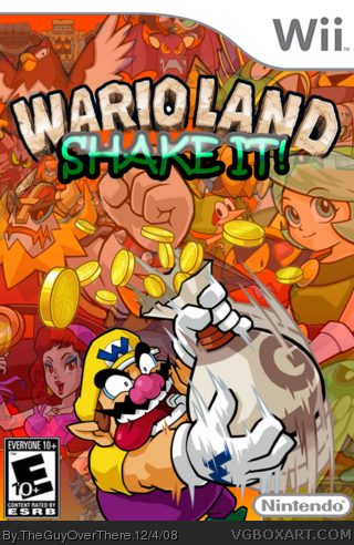 Wario Land: Shake It! box cover
