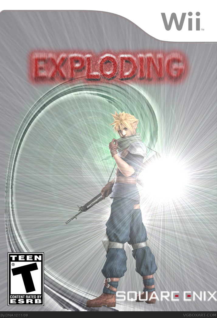 Exploding box cover