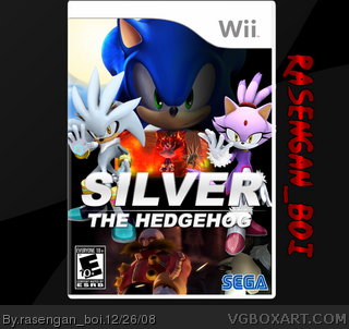 Silver the Hedgehog box art cover