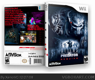 Aliens vs Predator:Requiem box art cover