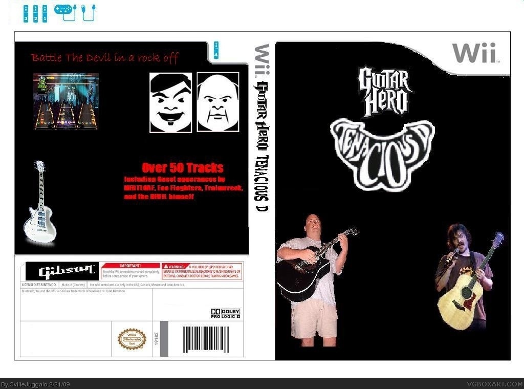 Guitar Hero : Tenacious D box cover