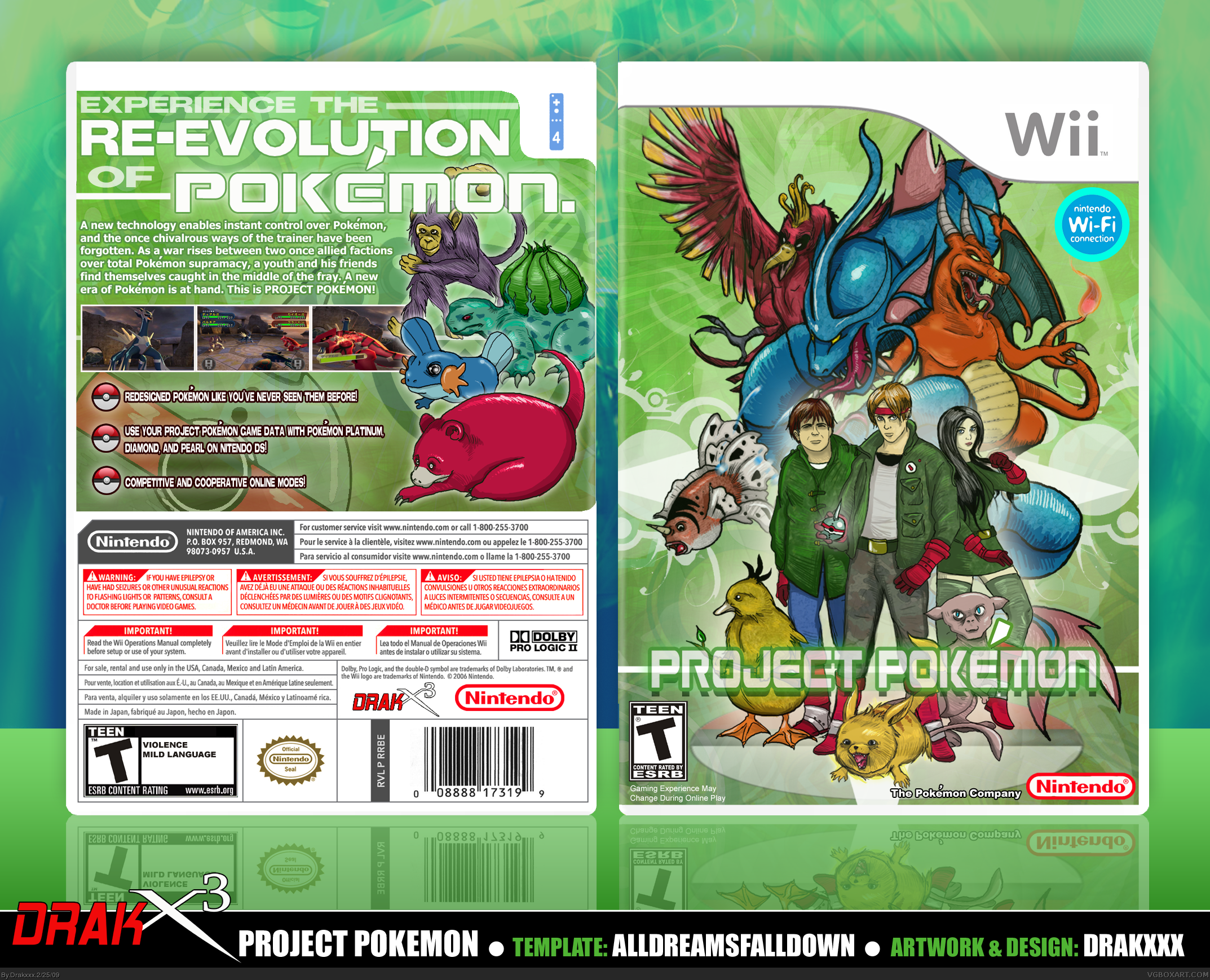 Project Pokemon box cover