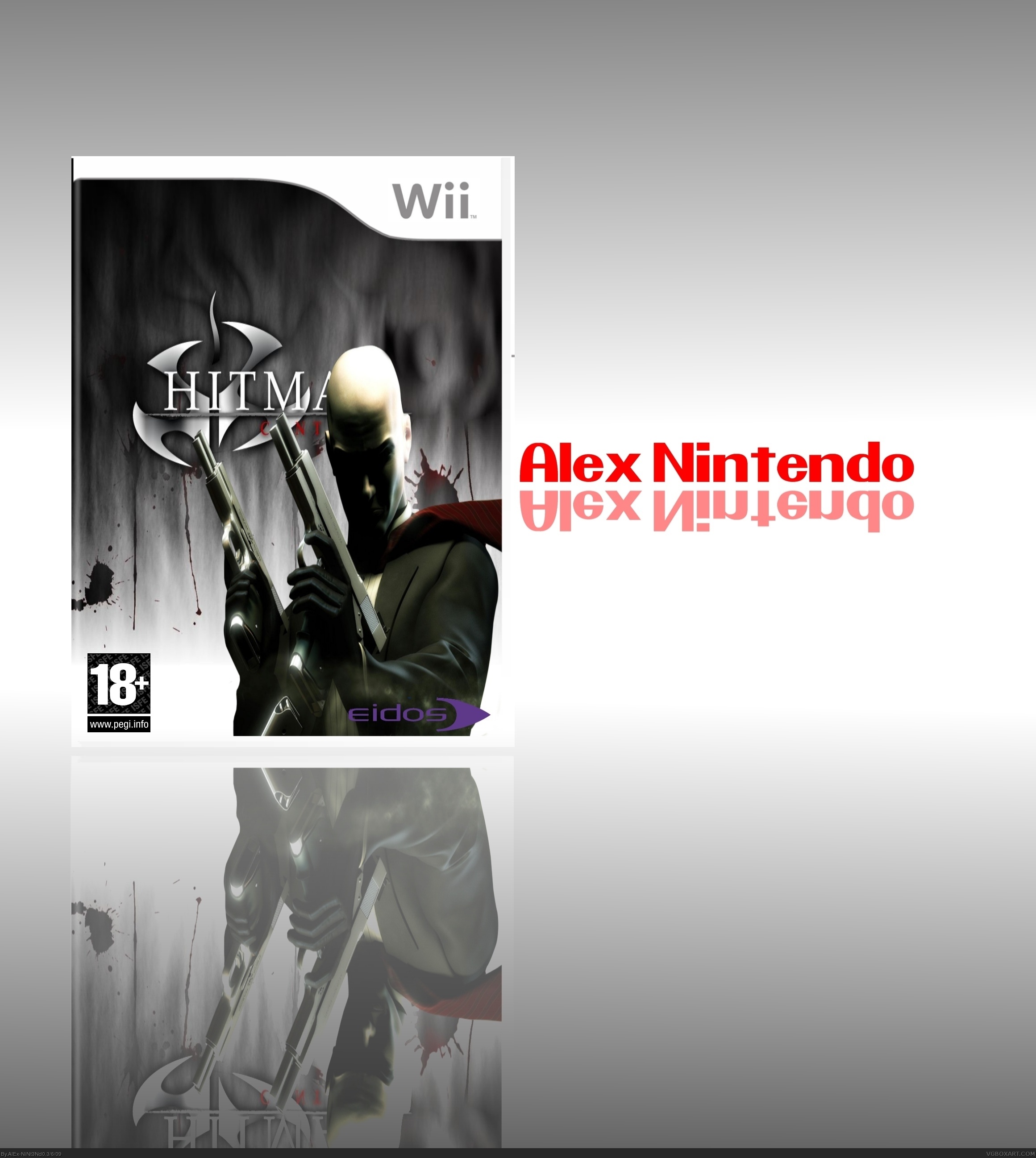 projector hemel Componeren Hitman: Contracts Wii Box Art Cover by AlEx-NiNt3Nd0