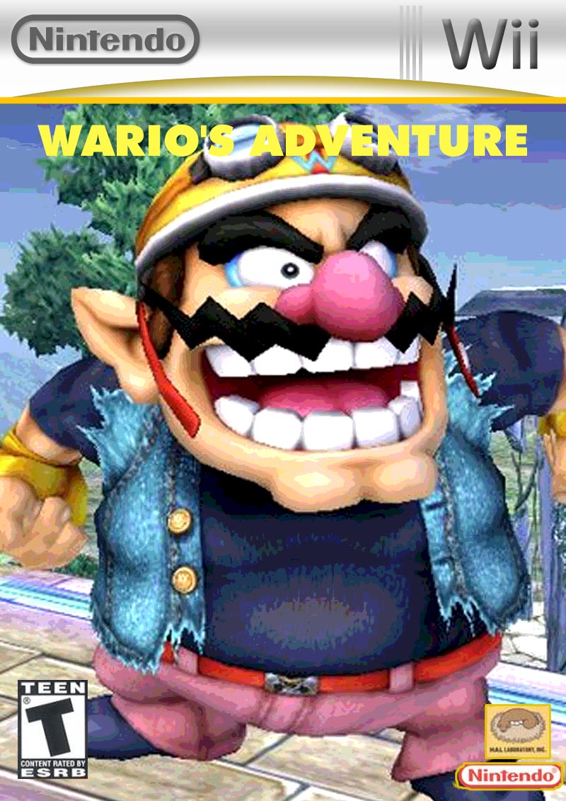 Wario's Adventure box cover