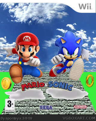 Mario & Sonic box cover