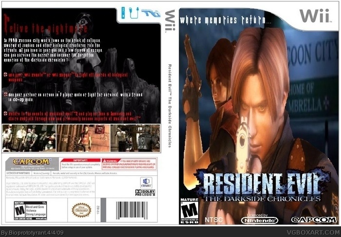 Descargar Resident Evil Darkside Chronicles Wii Iso