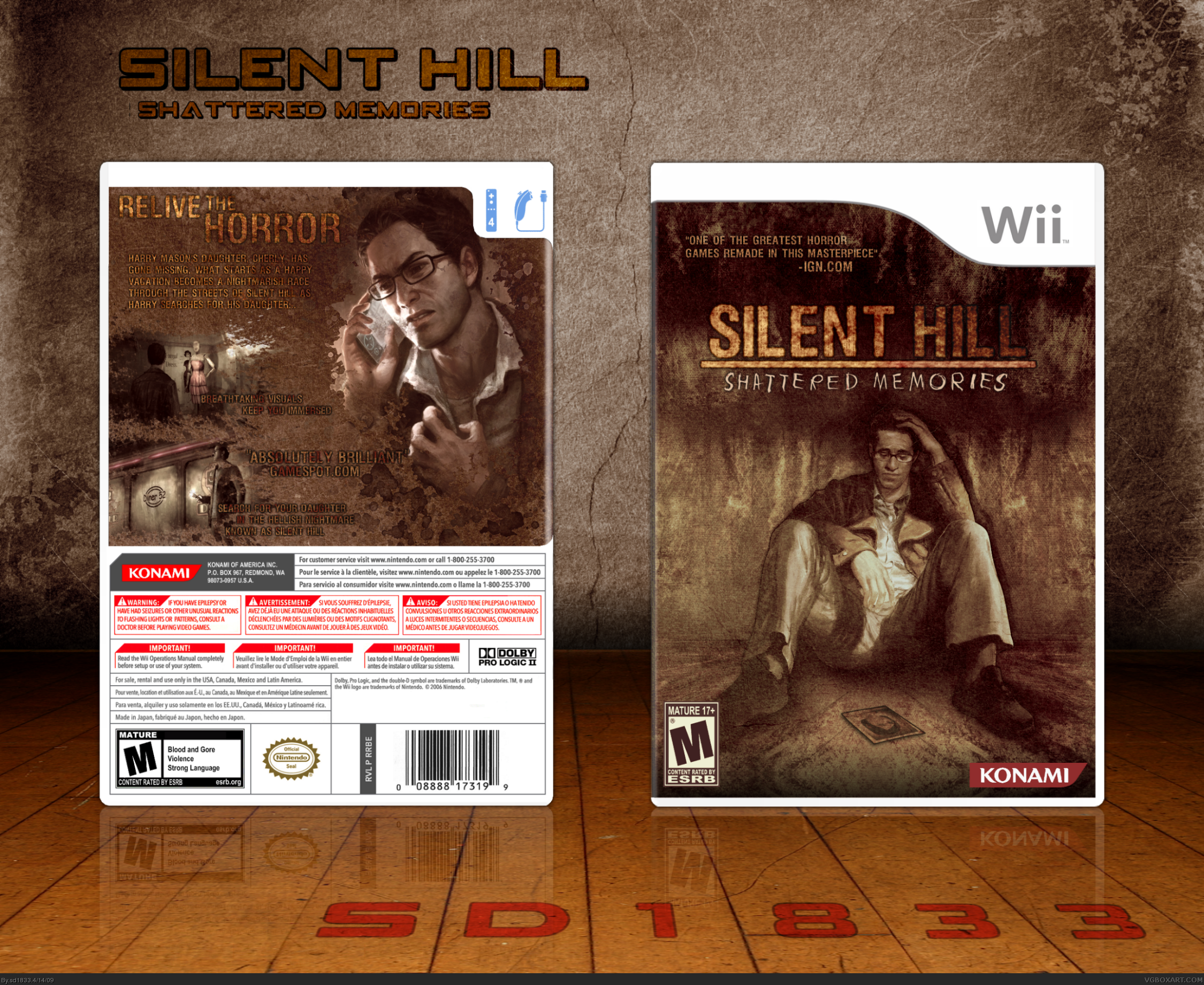 Silent Hill: Shattered Memories (Nintendo Wii, 2009) for sale