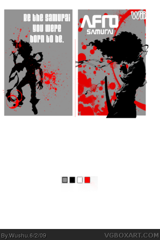 Afro Samurai box art cover