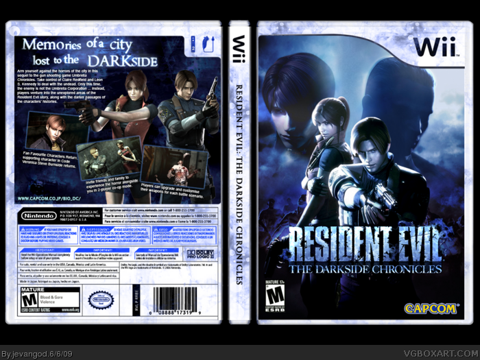 Descargar Resident Evil Darkside Chronicles Wii Iso