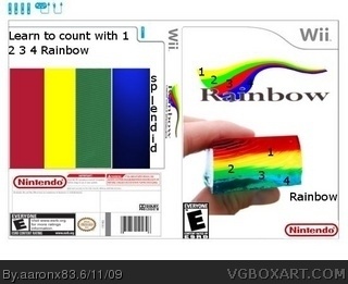 1 2 3 4 rainbow box cover