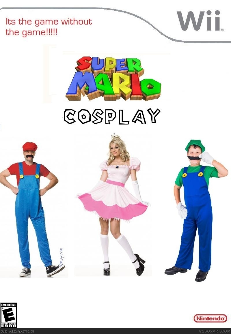 Super Mario Cosplay box cover