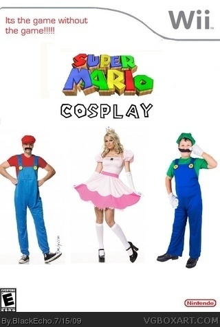 Super Mario Cosplay box art cover