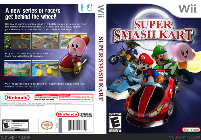 Super Smash Kart box cover
