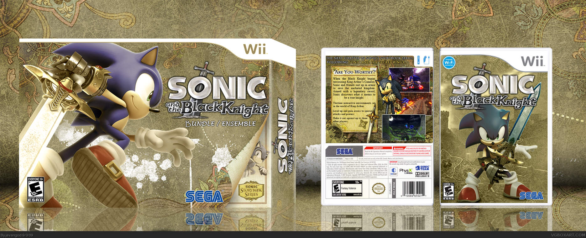 Sonic and the Black Knight Bundle box cover