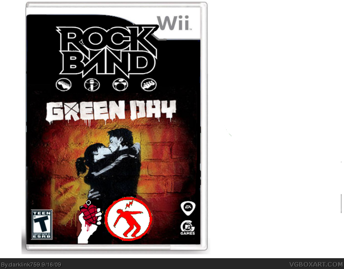 Rock Band: Green Day box art cover