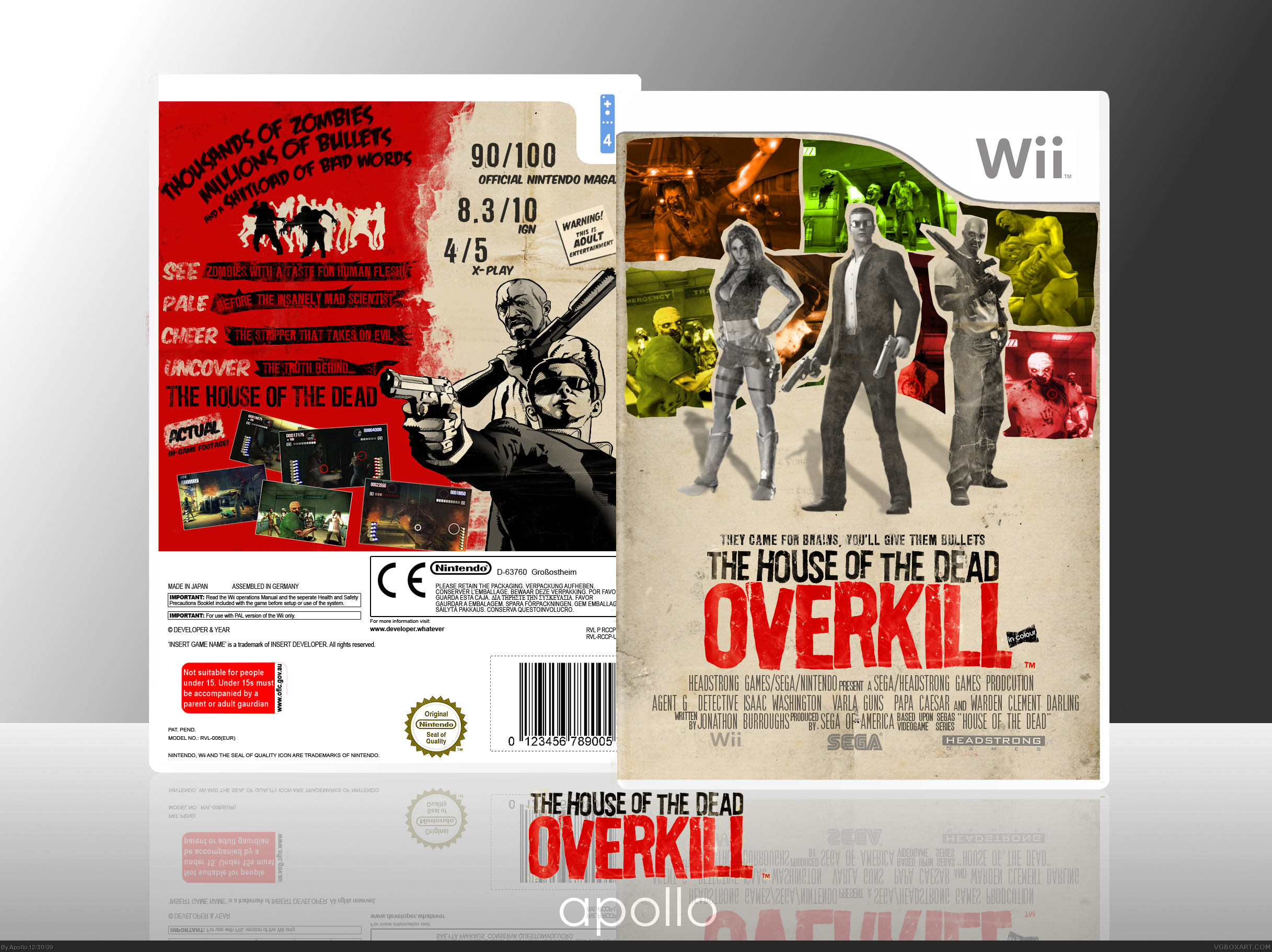 House of the Dead: OVERKILL box cover