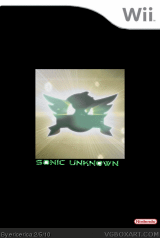 Sonic Unknown box art cover