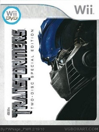Transformers Movie box cover