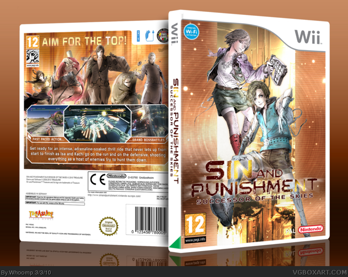 Sin and Punishment: Successor of the Skies box art cover