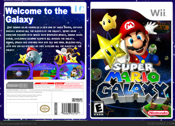 Super Mario Galaxy RMGE01 NTSC