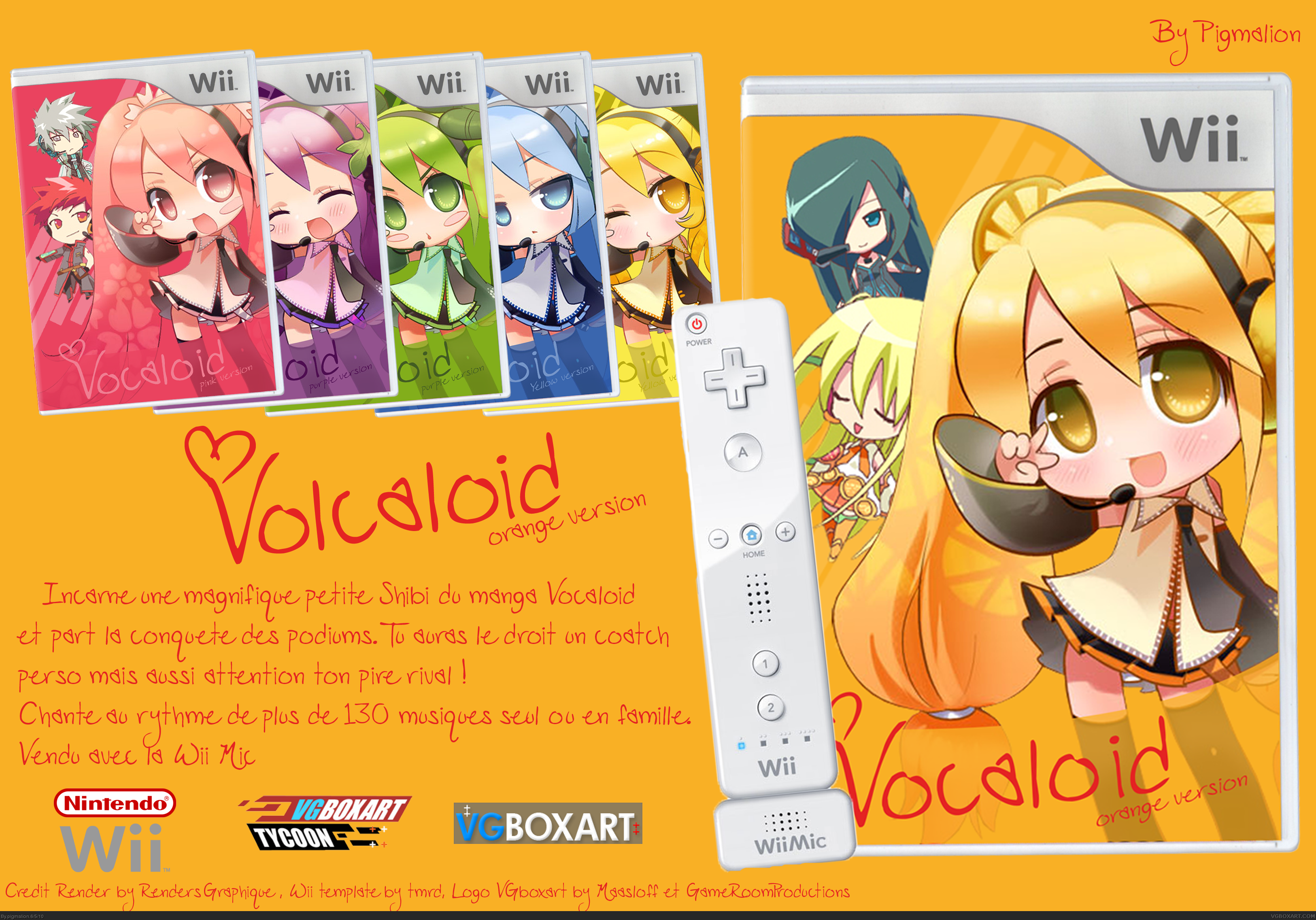 Vocaloid: Orange Version box cover