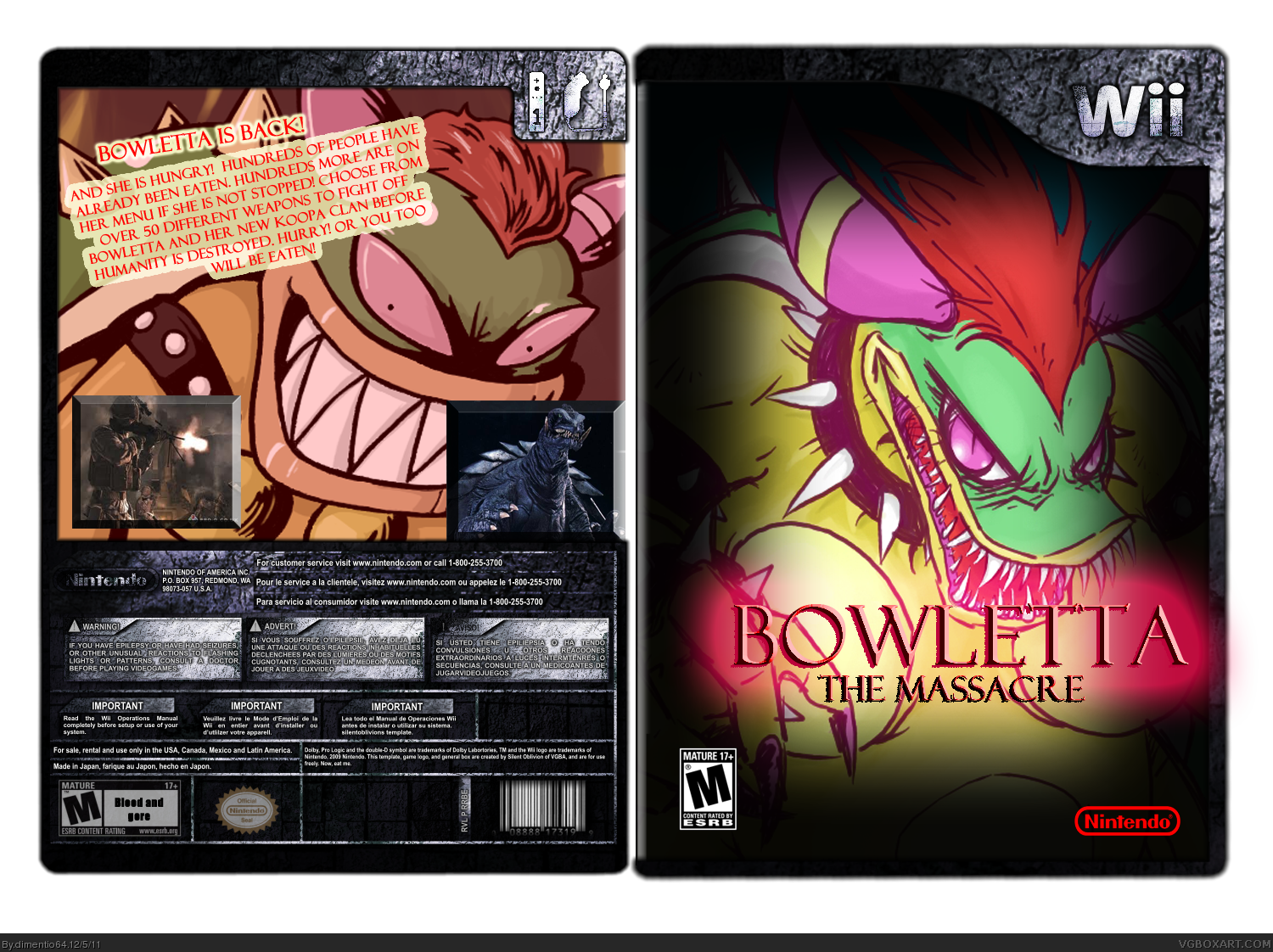 Bowletta: The Massacre box cover