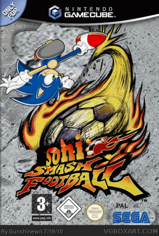 Sonic Smash Football box cover