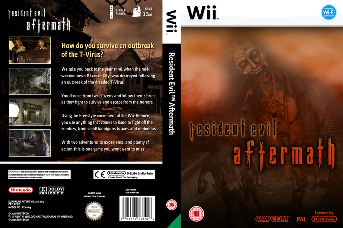 Resident Evil: Aftermath box art cover