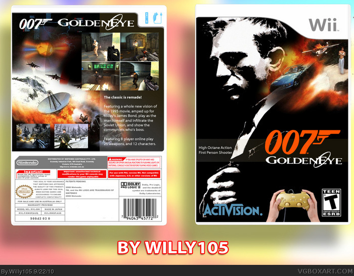 007 Goldeneye 2010 box art cover