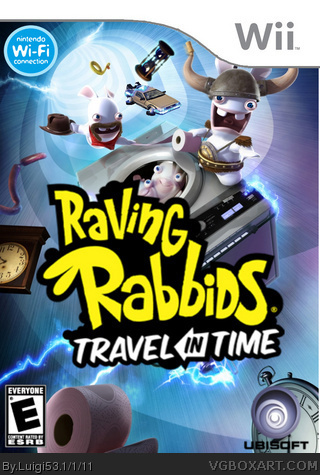 Raving Rabbids Travel In Time box art cover
