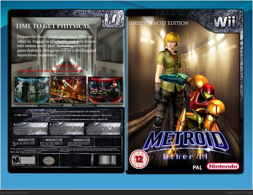 Metroid : Other M (Directors Cut) box cover