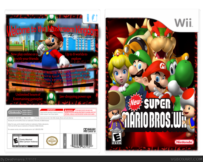 super mario brothers wii iso